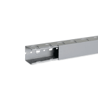 HAGER BOCCHIOTTI - TPD 50x50 G Canaletta con pretranciature laterali Ø 18mm e Ø 23mm GRIGIO
