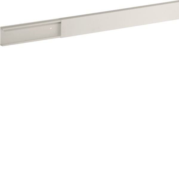 HAGER BOCCHIOTTI - TMU 30/1x10 W Minicanale monoscomparto con coperchio avvolgente BIANCO