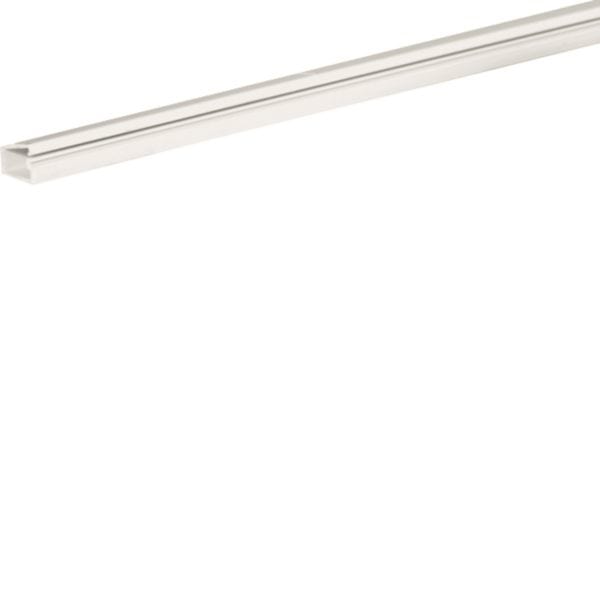 HAGER BOCCHIOTTI - Minicanale con coperchio a cerniera e base autoadesiva bianco TMR 12x7 W
