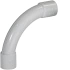 HAGER BOCCHIOTTI - Curva a 90° per tubi rigidi autoestinguente IP40 grigio CGRI25