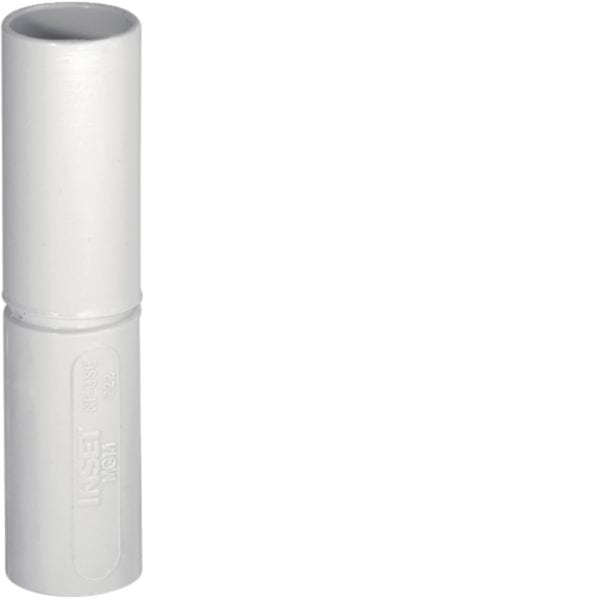 HAGER BOCCHIOTTI - Manicotto di giunzione per tubi rigidi autoestinguente IP40 grigio MGM20
