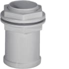 HAGER BOCCHIOTTI - IPS 40 Raccordo tubo rigido-scatola, autoestinguente IP65 GRIGIO