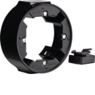 HAGER BOCCHIOTTI - Cornice singola a parete - Accessori a parete nero lucido