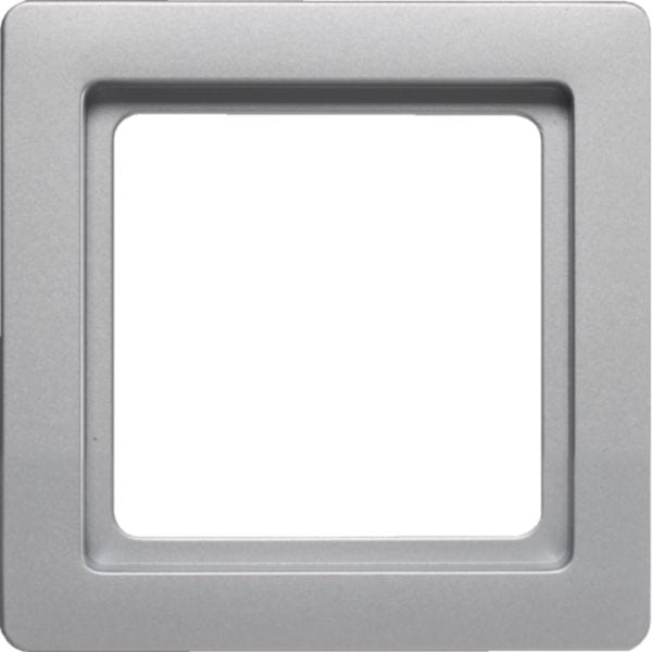HAGER BOCCHIOTTI - Cornice singola Berker Q.1 alu velluto, verniciato