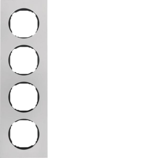 HAGER BOCCHIOTTI - Cornice quadrupla R.8 acciaio inox