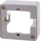 HAGER BOCCHIOTTI - Cornice singola per montaggio a parete bianco polare lucido