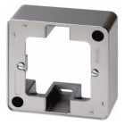 HAGER BOCCHIOTTI - Cornice singola per montaggio a parete antracite velluto, verniciato