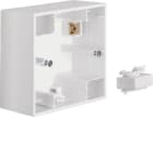 HAGER BOCCHIOTTI - Scatola a parete singola Berker K.1 bianco polare lucido