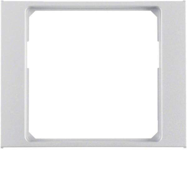 HAGER BOCCHIOTTI - Anello adattatore x pezzo centrale 50 x 50 mm Berker K.5 alu opaco, verniciato