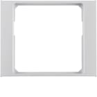 HAGER BOCCHIOTTI - Anello adattatore x pezzo centrale 50 x 50 mm Berker K.5 alu opaco, verniciato