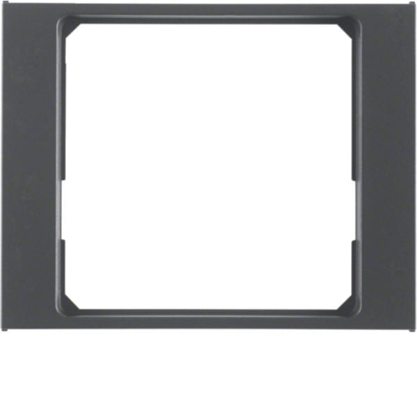 HAGER BOCCHIOTTI - Anello adattatore per pezzo centrale 50 x 50 mm K.1 antracite opaco, verniciato