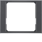 HAGER BOCCHIOTTI - Anello adattatore per pezzo centrale 50 x 50 mm K.1 antracite opaco, verniciato