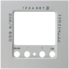 HAGER BOCCHIOTTI - Pezzo c.le x Termostato, temporizzato Serie S.1/B.3/B.7 bianco pol. luc.
