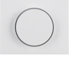 HAGER BOCCHIOTTI - Pezzo c.le x dimmer a manopola/potenziometro a rotaz. Serie K.1 bianco pol. luc.