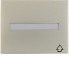 HAGER BOCCHIOTTI - Anello intermedio + coperch x masch./pezzo c.le 50 x 50 mm K.5 acc.inox met.op