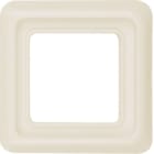 HAGER BOCCHIOTTI - Cornice singola wg UP IP44 bianco lucido