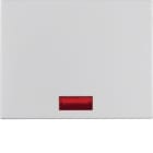HAGER BOCCHIOTTI - Bilanciere con lente Berker K.5 alu, alluminio anodizzato