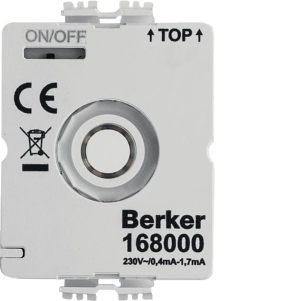 HAGER BOCCHIOTTI - Modulo LED per interruttore a manopola, 230V, con neutro