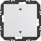 HAGER BOCCHIOTTI - Modulo EnOcean con bilanciere  con simbolo frecce, S.1/B.x bianco polare lucido