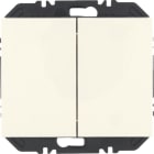 HAGER BOCCHIOTTI - Pulsanti Friends of Hue 2 IN, K.1 bianco polare lucido