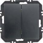 HAGER BOCCHIOTTI - Modulo EnOcean con bilanciere doppio, S.1/B.x antracite opaco