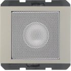HAGER BOCCHIOTTI - Altoparlante Berker K.5 acciaio inox opaco, verniciato