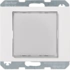 HAGER BOCCHIOTTI - Segnale luminoso a LED, illum. rossa/verde Berker K.1 bianco polare lucido
