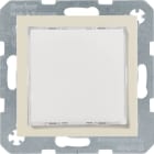 HAGER BOCCHIOTTI - Segnale luminoso a LED, illuminazione bianca Berker S.1 bianco lucido