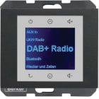 HAGER BOCCHIOTTI - Radio Touch DAB+, finitura K.x antracite opaco