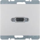 HAGER BOCCHIOTTI - Presa VGA Berker K.5 alu opaco, verniciato