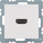 HAGER BOCCHIOTTI - Presa High Definition Berker S.1/B.3/B.7 bianco polare opaco