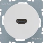 HAGER BOCCHIOTTI - Presa High Definition Berker R.1/R.3 bianco polare lucido