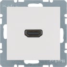 HAGER BOCCHIOTTI - Presa High Definition Berker S.1/B.3/B.7 bianco polare lucido