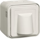 HAGER BOCCHIOTTI - Passacavo a parete Berker W.1 bianco polare opaco