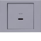 HAGER BOCCHIOTTI - PEZZO CENTRALE PER USB K.X, ALLU