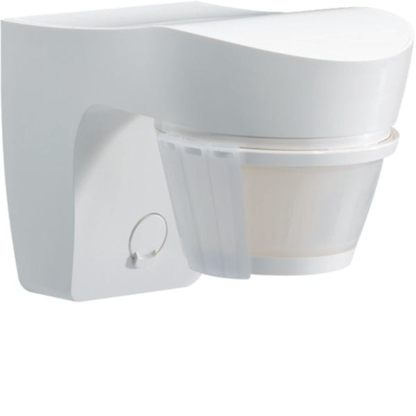 HAGER BOCCHIOTTI - Rilevatore di movimento a infrarossi da parete standard 140° IP55 10A bianco