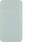 HAGER BOCCHIOTTI - Sensore touch singolo comfort KNX - Serie R.1 vetro bianco polare