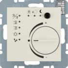 HAGER BOCCHIOTTI - Termostato KNX KNX - Serie S.1 bianco lucido