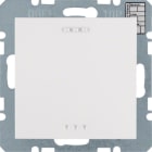 HAGER BOCCHIOTTI - Regolatore di temperatura?oggetto KNX - Berker S.1 bianco polare lucido