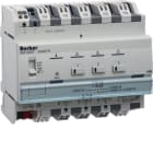 HAGER BOCCHIOTTI - Attuatore dimmer luce universale triplo per montaggio su guida KNX grigio chiaro