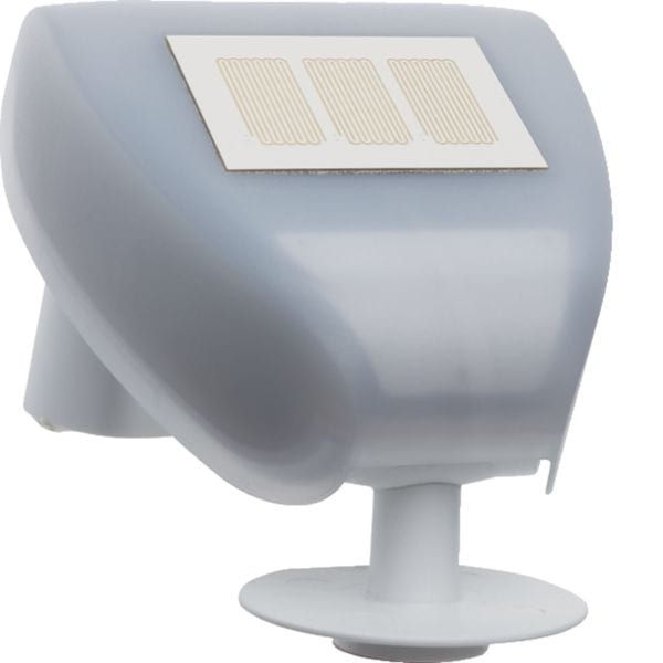 HAGER BOCCHIOTTI - Stazione meteorologica con GPS a parete KNX?bianco trasparente