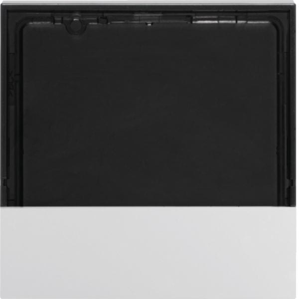 HAGER BOCCHIOTTI - Mostrina x Reg. temp. e rilev. ambiente KNX - Serie S.1/B.3/B.7 bianco pol. opac