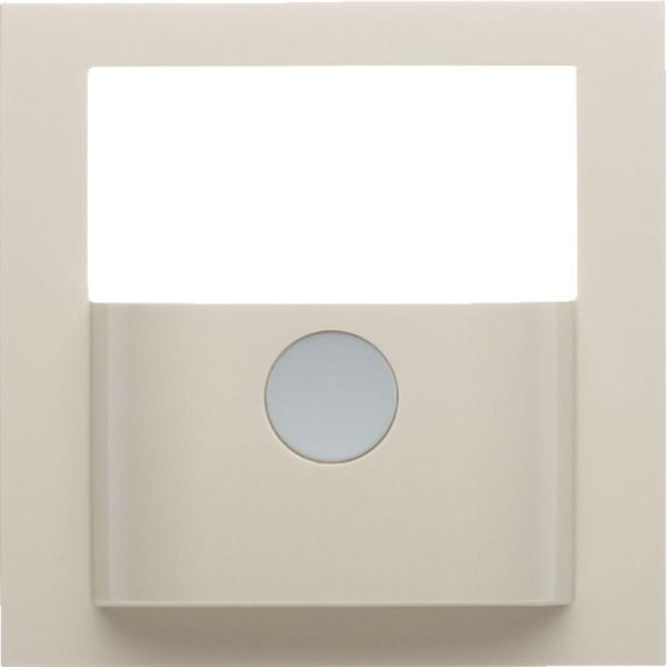 HAGER BOCCHIOTTI - Copertura per modulo Rilevatore movimento KNX berker S.1/B.3/B.7 bianco lucido