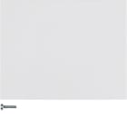HAGER BOCCHIOTTI - Modulo pulsante singolo Berker K.1 bianco polare lucido