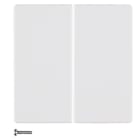 HAGER BOCCHIOTTI - Modulo pulsante radio KNX doppio quicklink Berker Q.1/Q.3 bianco polare velluto