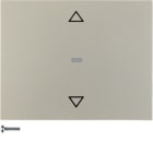 HAGER BOCCHIOTTI - Pulsante radio KNX per veneziane quicklink K.5 acciaio inox opaco, verniciato