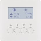 HAGER BOCCHIOTTI - Orologio radio KNX per veneziane quicklink Berker Q.1/Q.3 bianco polare velluto