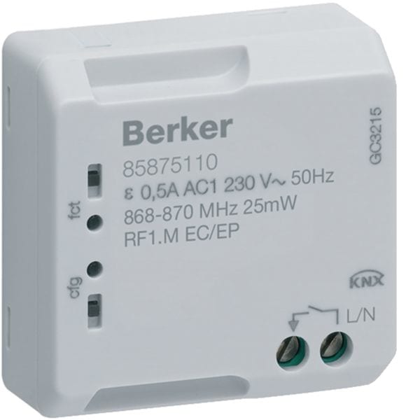HAGER BOCCHIOTTI - Radio-attuatore a pulsante KNX da incasso 230 V