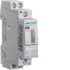 HAGER BOCCHIOTTI - Contattore comando manuale eco 2 NA 24 V AC 25 A 1 modulo DIN