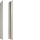 HAGER BOCCHIOTTI - Coppia di fianchi H1200 L370/620 RAL9010 quadro 4